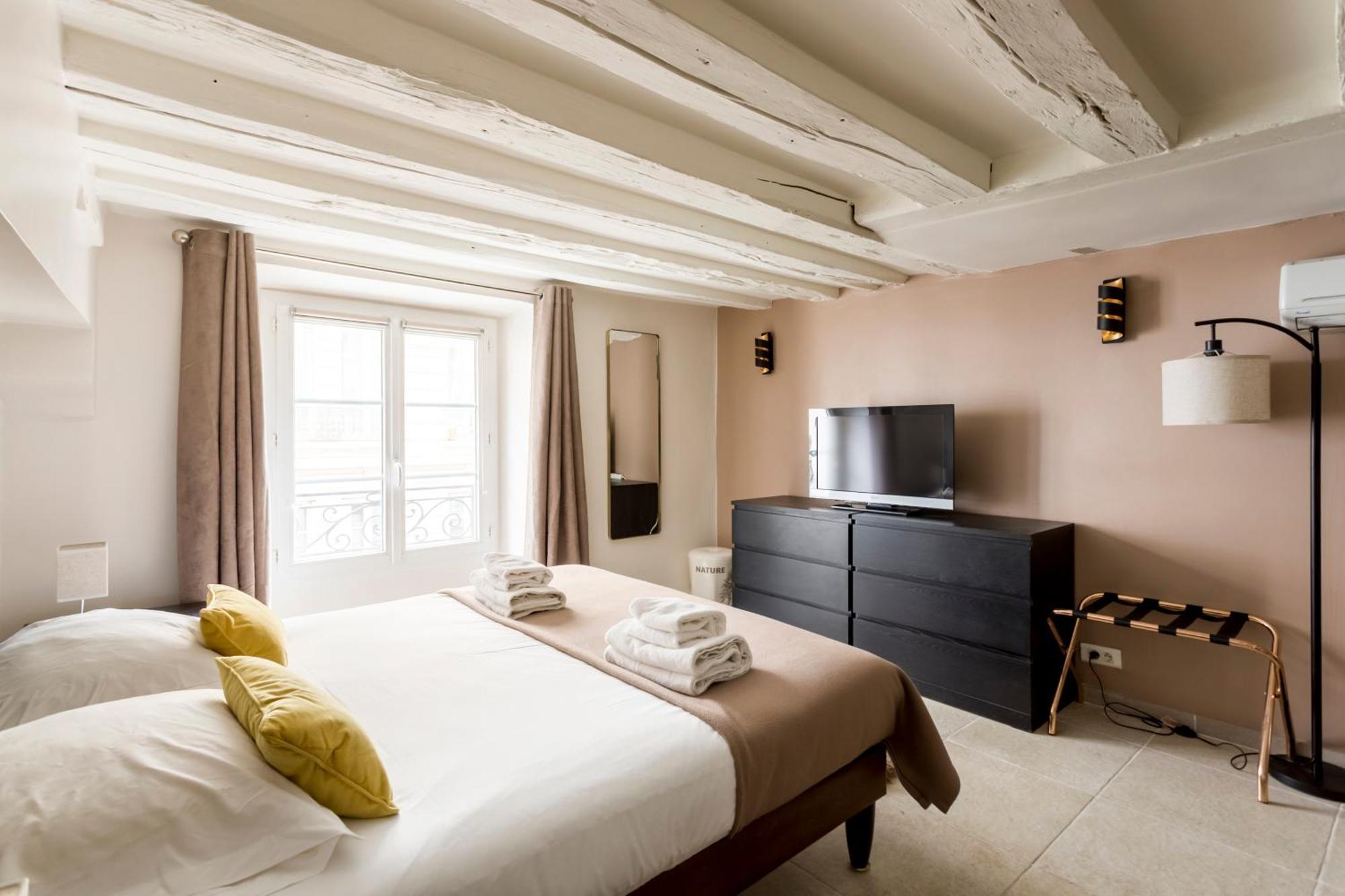 Rivoli Vieille Du Temple With Ac Apartment Paris Luaran gambar