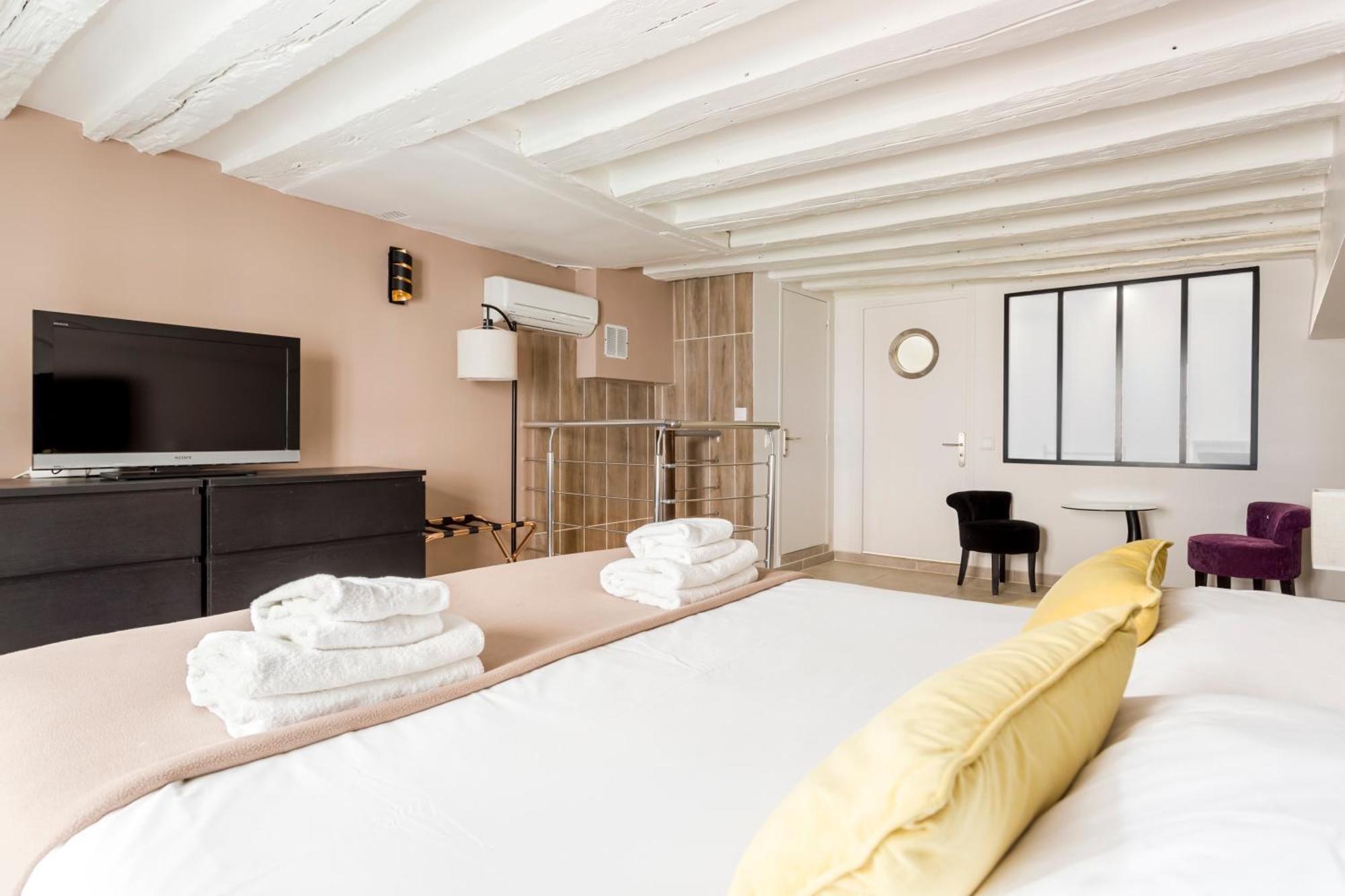 Rivoli Vieille Du Temple With Ac Apartment Paris Luaran gambar